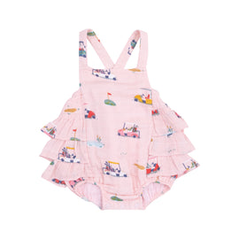 Golf Cart Cuties Ruffle Sunsuit