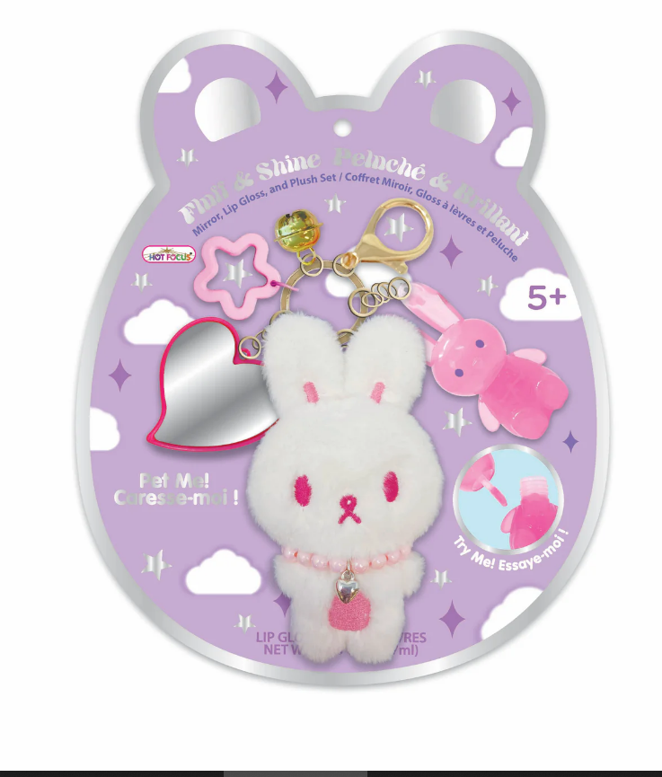 Hot Focus Fluff & Shine Bunny | JuJu's Kids Boutique
