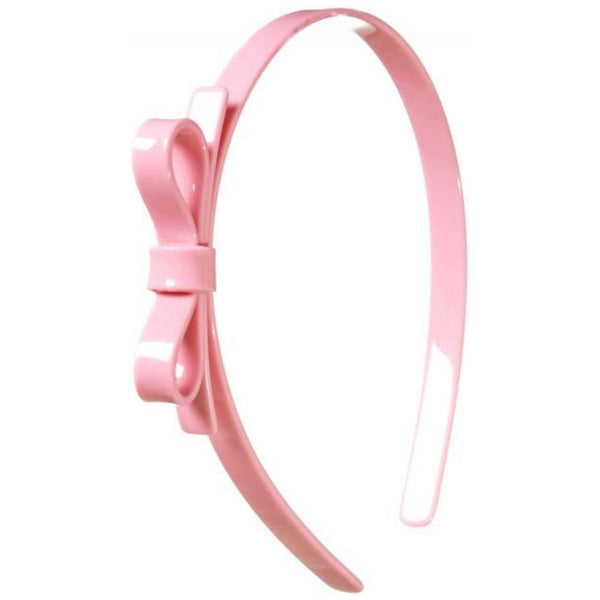 ROSANE BOW LIGHT PINK HEADBAND