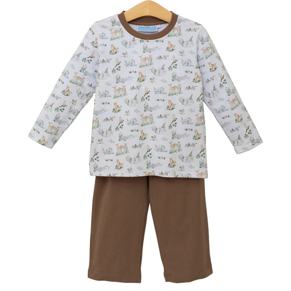 Woodland Friends Pants Set
