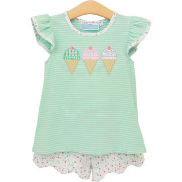 Girls Triple Scoop Flutter - 0