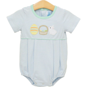 Blue Bunnies & Baskets - 0