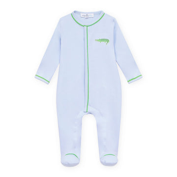 Bayou Baby Light Blue Footie