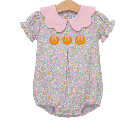 Pumpkin Floral Bubble