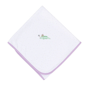 Bayou Pals Lilac Receiving Blanket Magnolia Baby