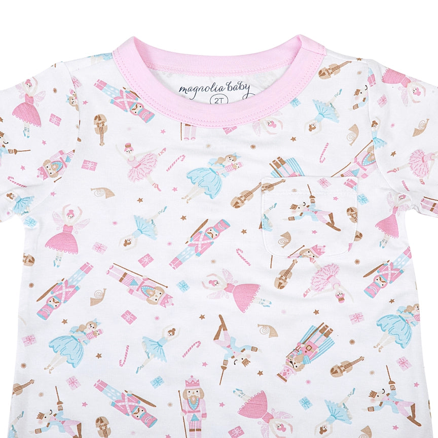 Nutcracker Pink L/S PJ's - 0