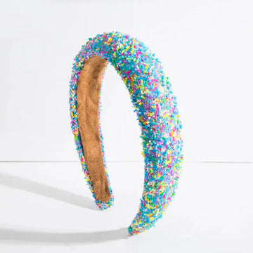 Blue Sparkles Headband