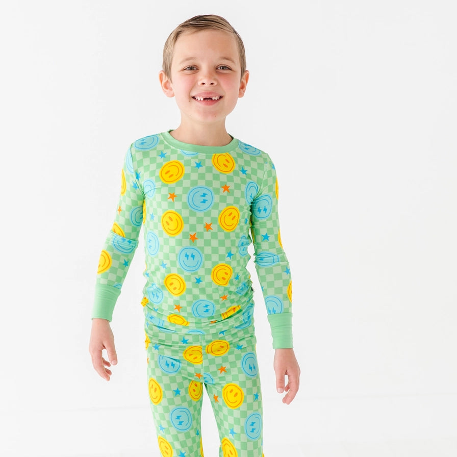 Boy Smiley Pajamas