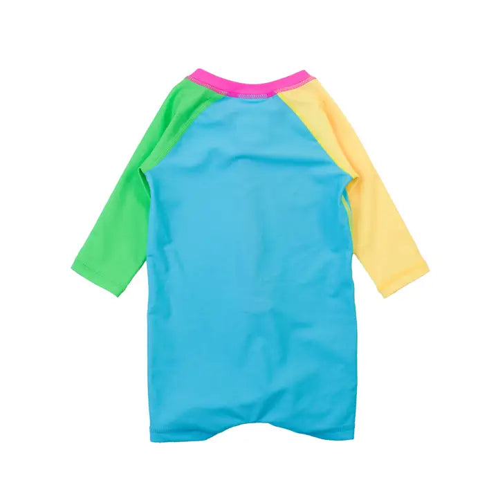 Boys Long Sleeve One Piece Rash Guard