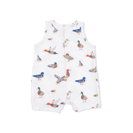 Ducks Sleeveless Shortie Romper