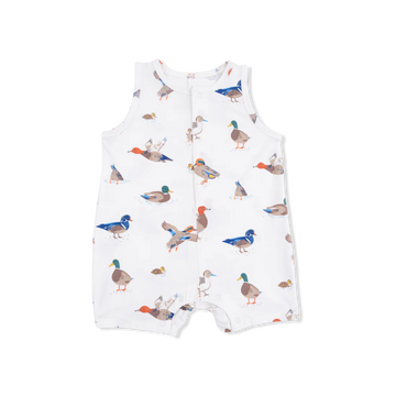Ducks Sleeveless Shortie Romper