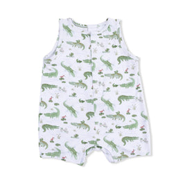Crayon Alligators Romper