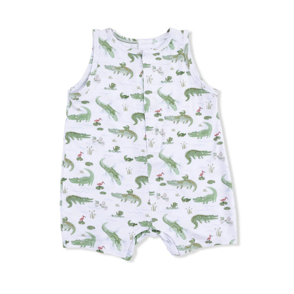 Crayon Alligators Romper