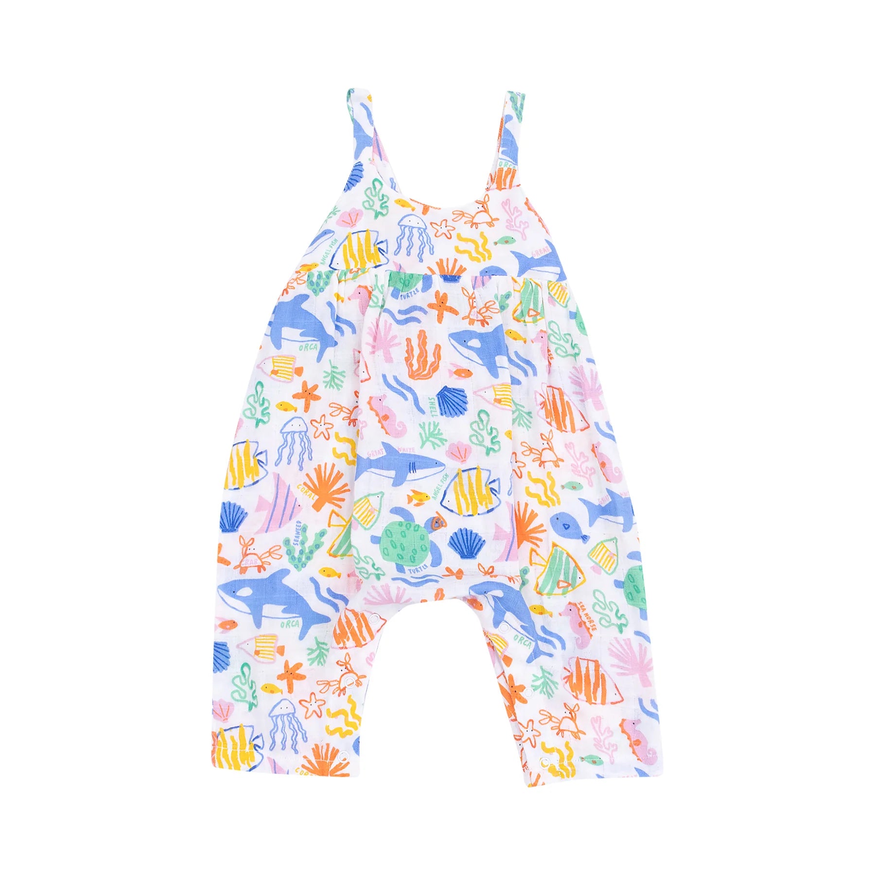 Colorful Reef Romper
