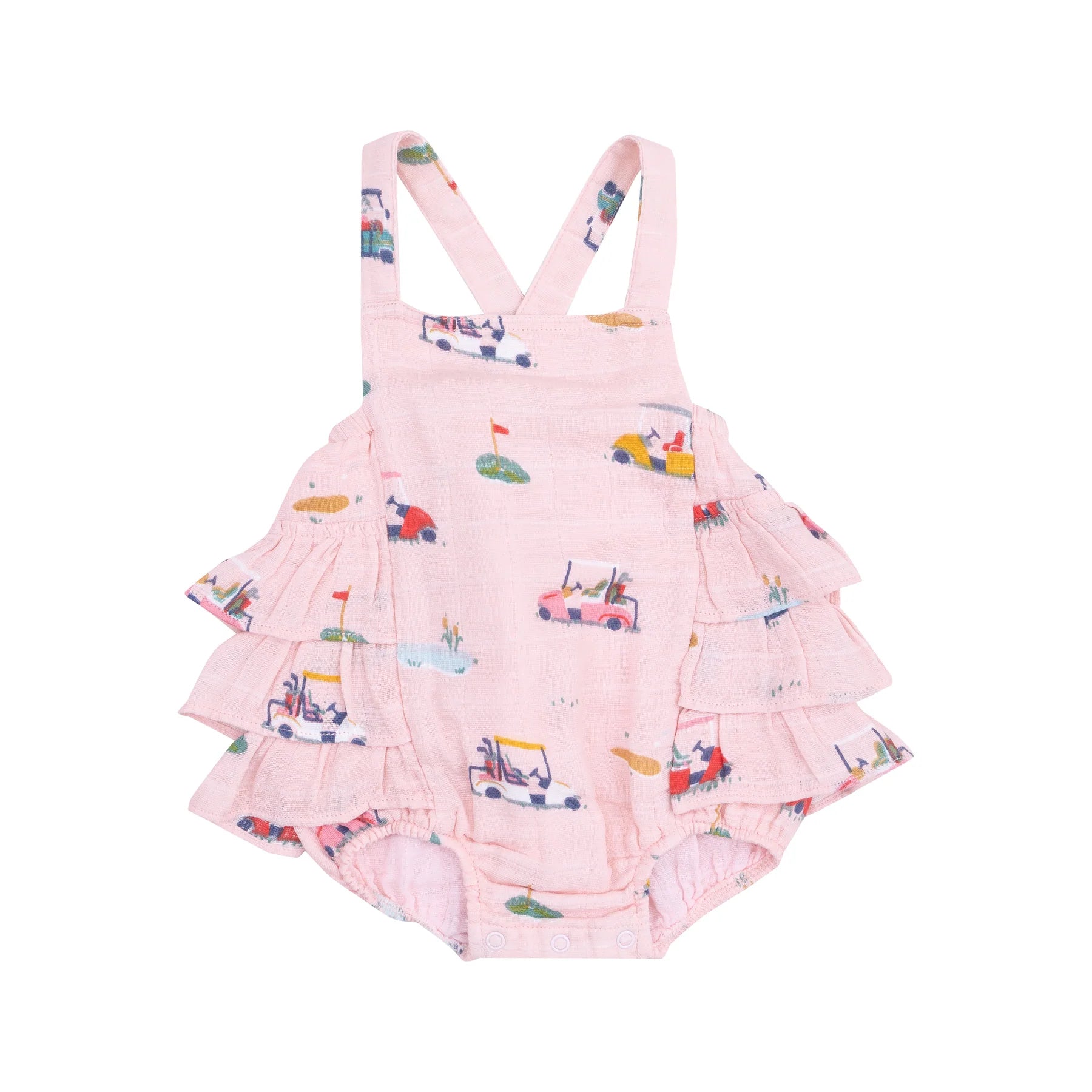 Golf Cart Cuties Ruffle Sunsuit