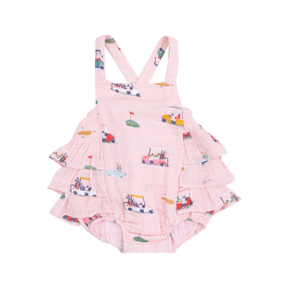 Golf Cart Cuties Ruffle Sunsuit