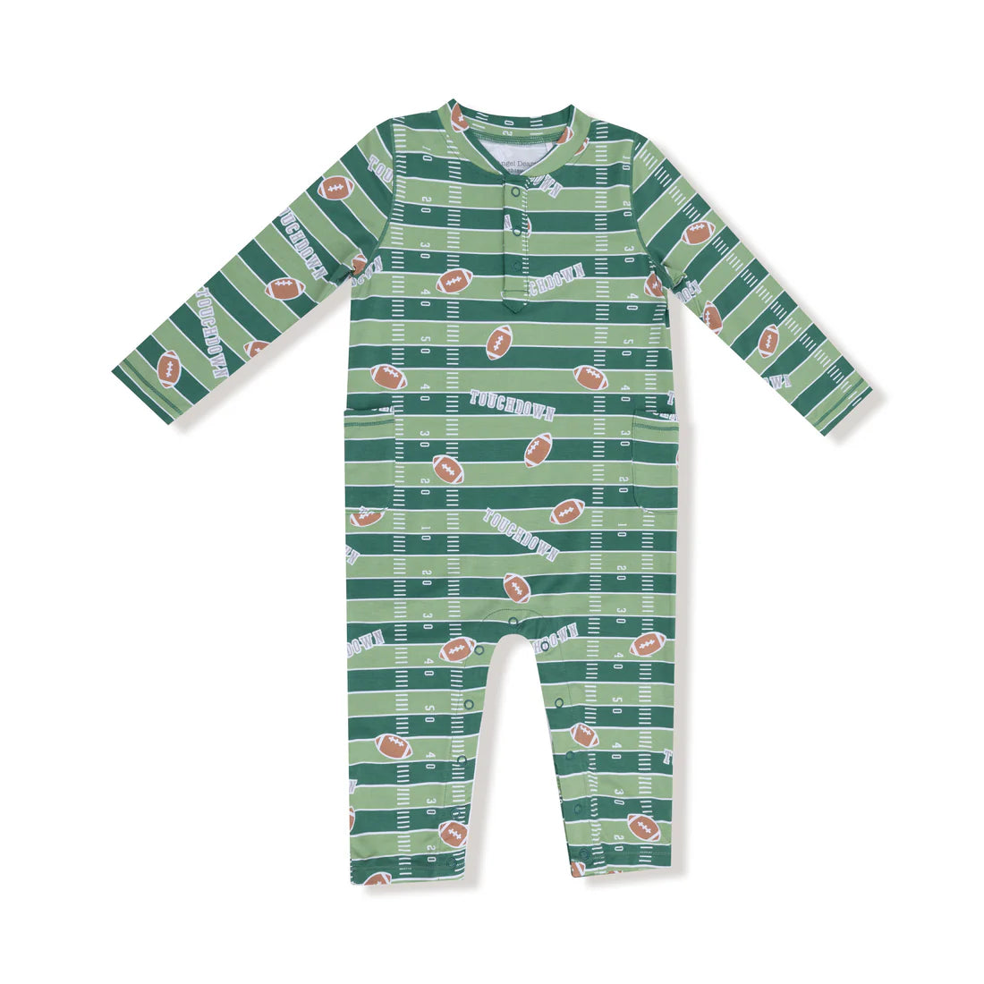 Football Field Glow in the Dark Romper