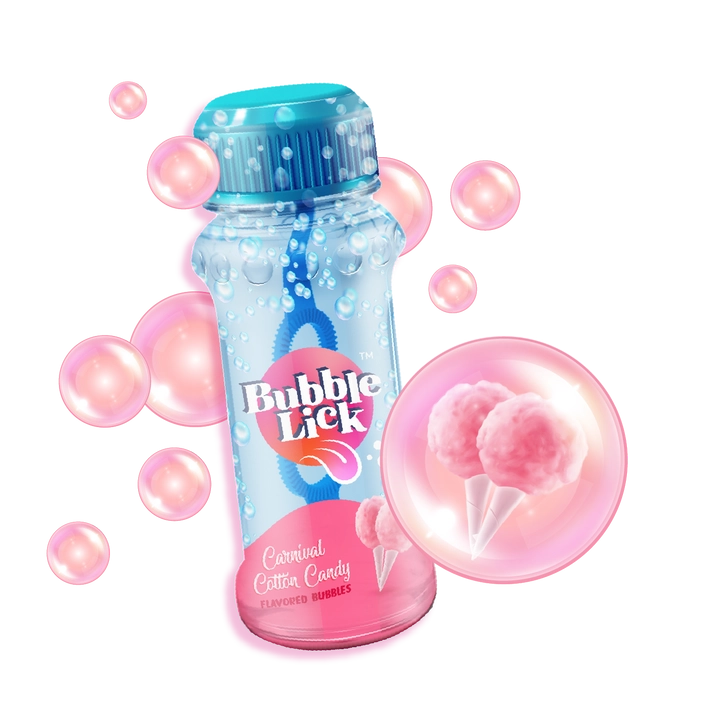 Bubblelick Cotton Candy Bubbles