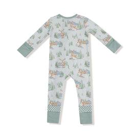 Buck Deer 2 Way Zipper Romper - 0