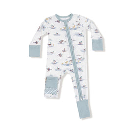 Migrating Mallards 2 Way Zipper Romper