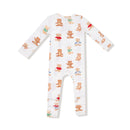 Teddy Bear 2 Way Zipper Romper-2