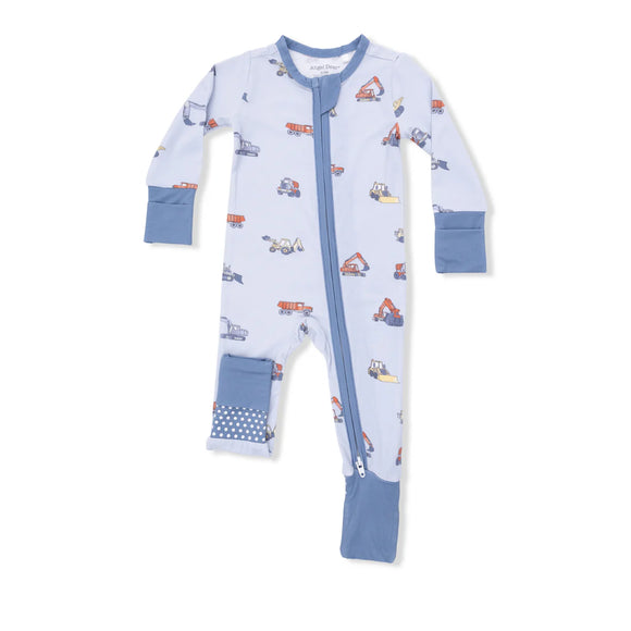 Construction Vehicles Baby Pajamas