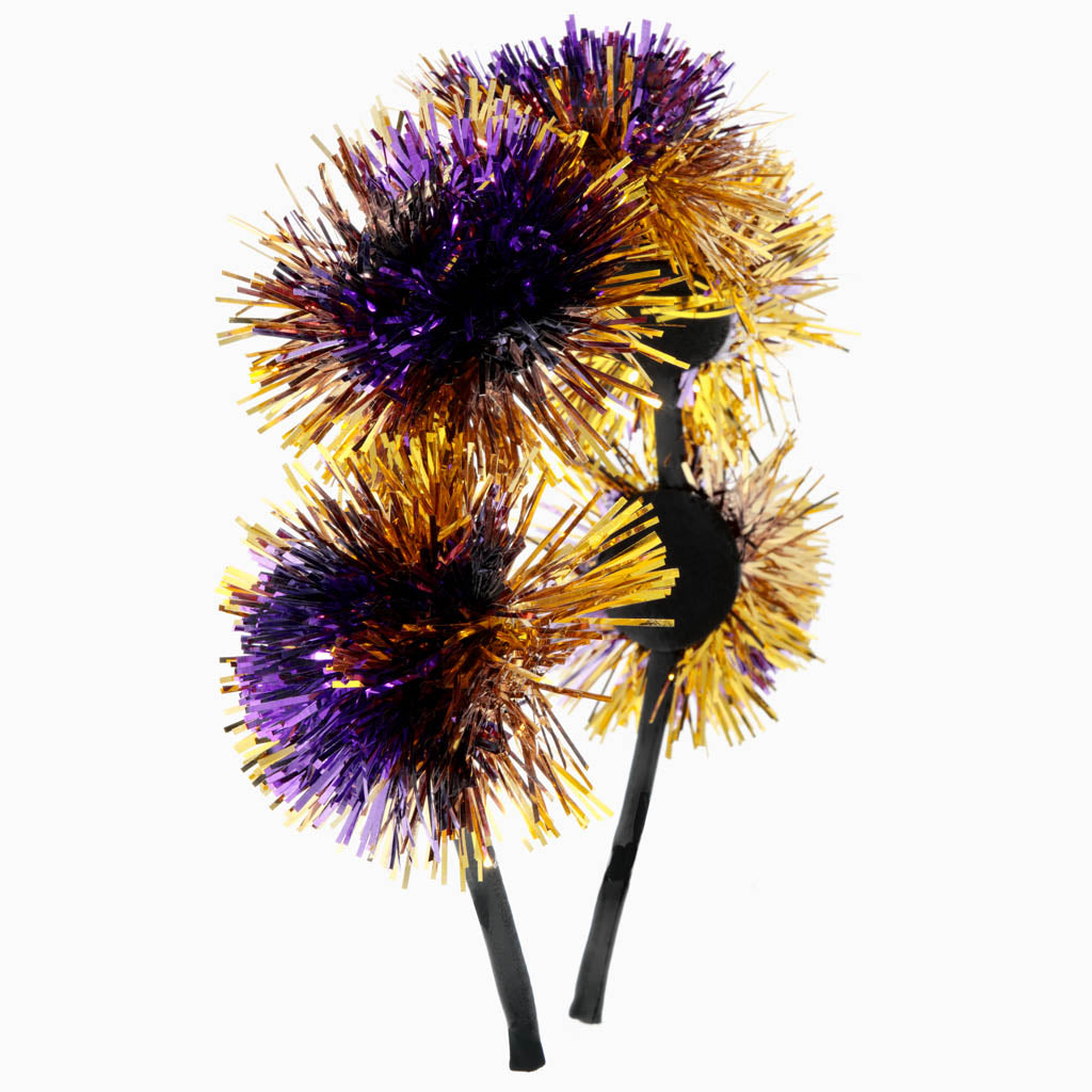 Game Day Pom Pom Headbands - 0
