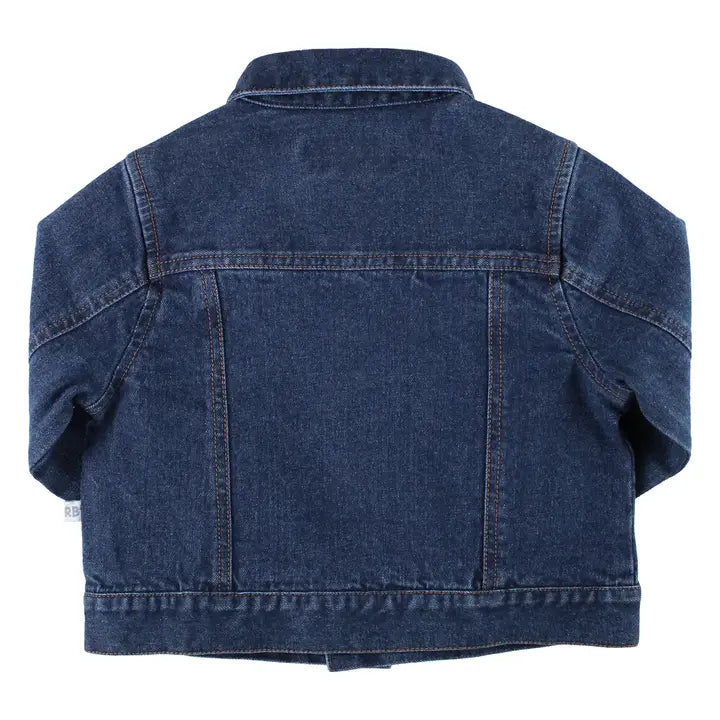 Boys Medium Wash Denim Jacket - 0