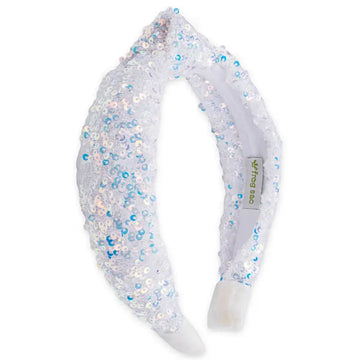 Sequin Knotted Headband Frog Sac