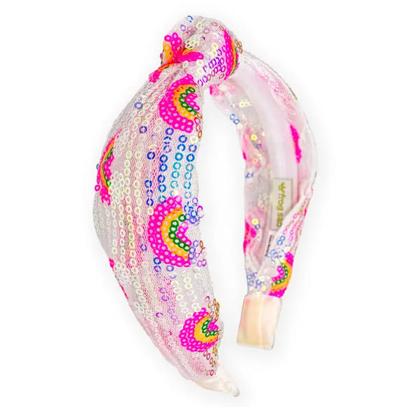 Sequin Knotted Headband
