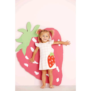 STRAWBERRY TODDLER DRESS
