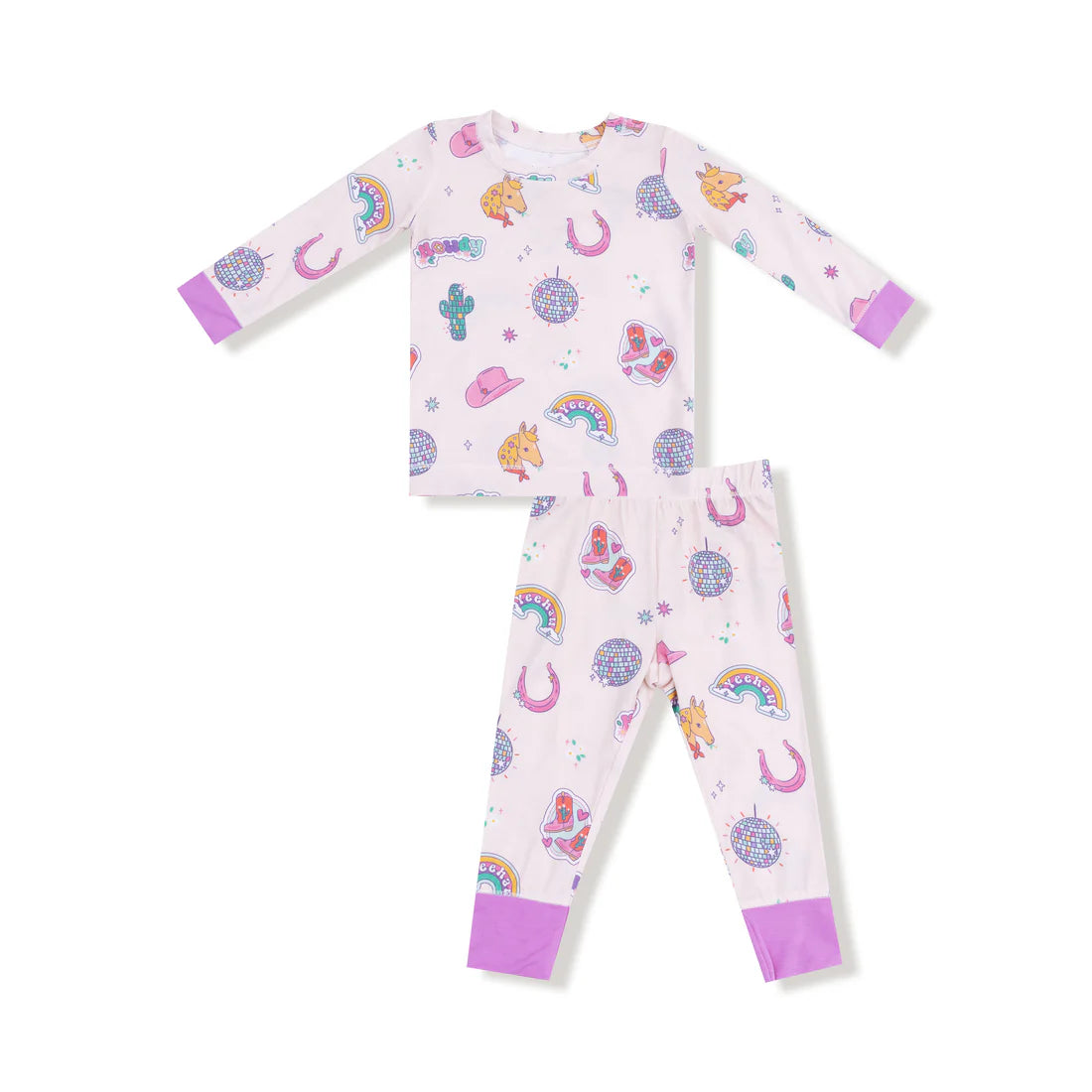 Disco Cowgirl LS Loungewear Set