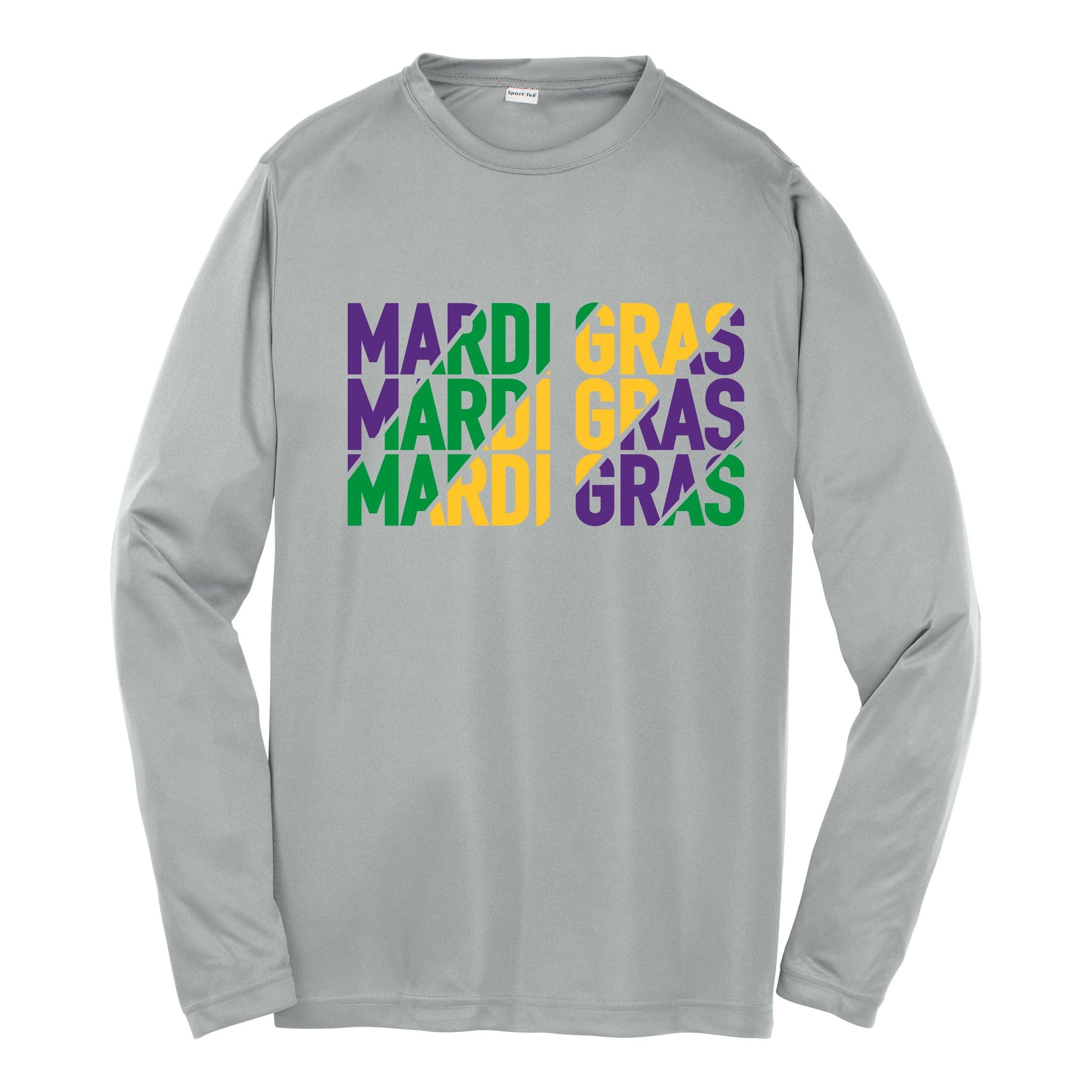 Mardi Gras Repeating L/S