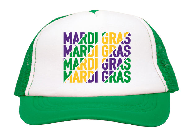 Mardi Gras Repeating Hat