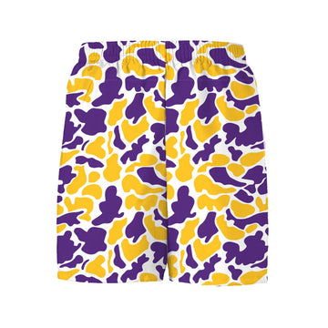 Tiger Purple Gold Camo Billy Short