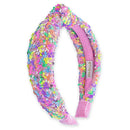 Sequin Knotted Headband-3