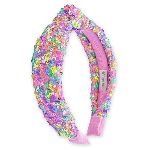 Sequin Knotted Headband