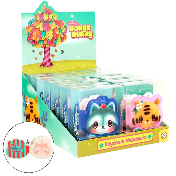 Bangoberry Puffy Keychain Notebook