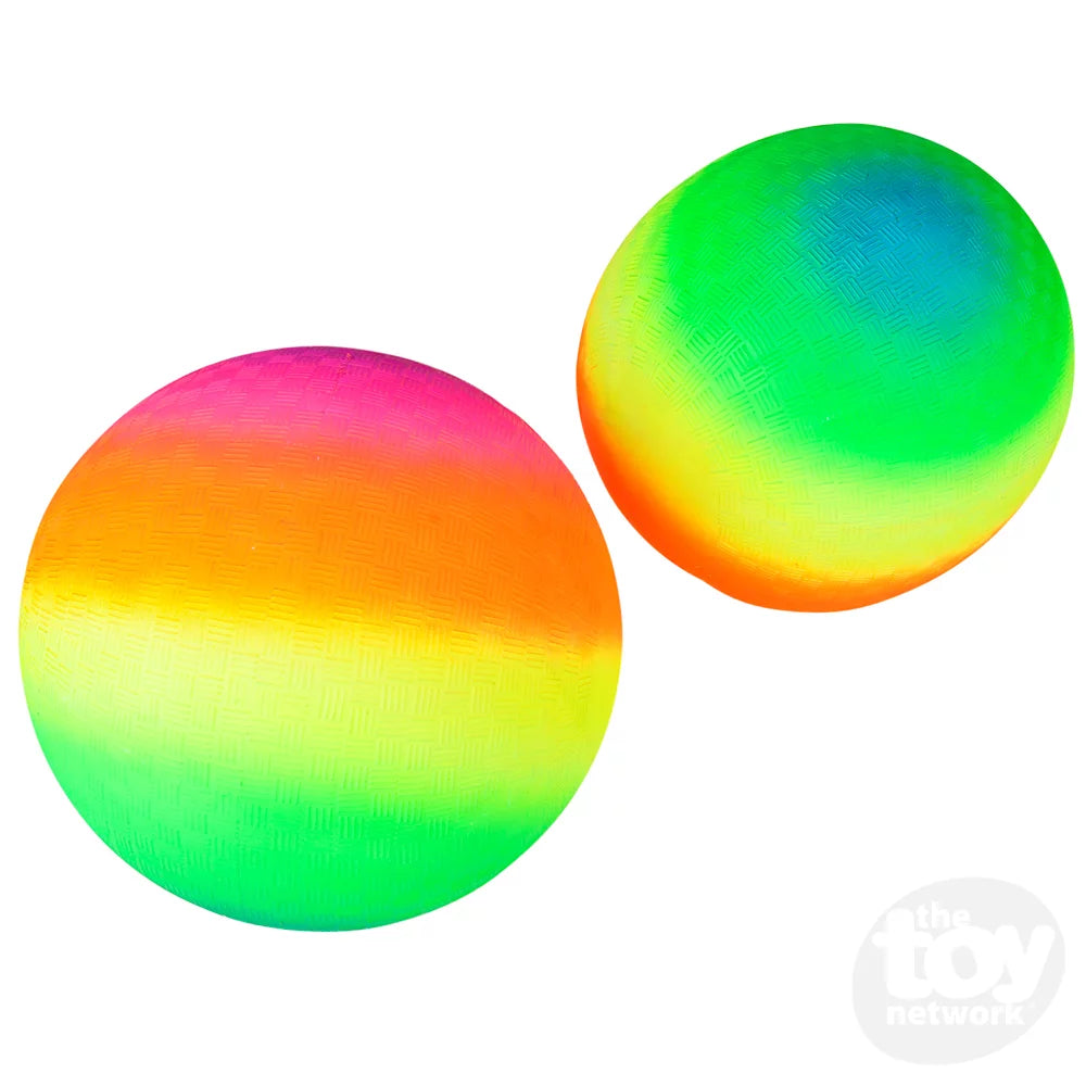 8.5" Rainbow Playground Ball
