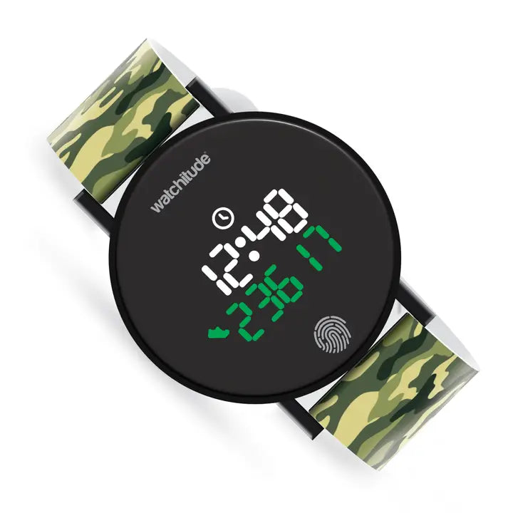 Army Camo - Step Counter Watch - 0