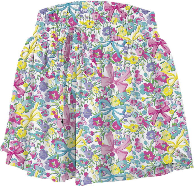 Bright Bows Butterfly Flowy Short