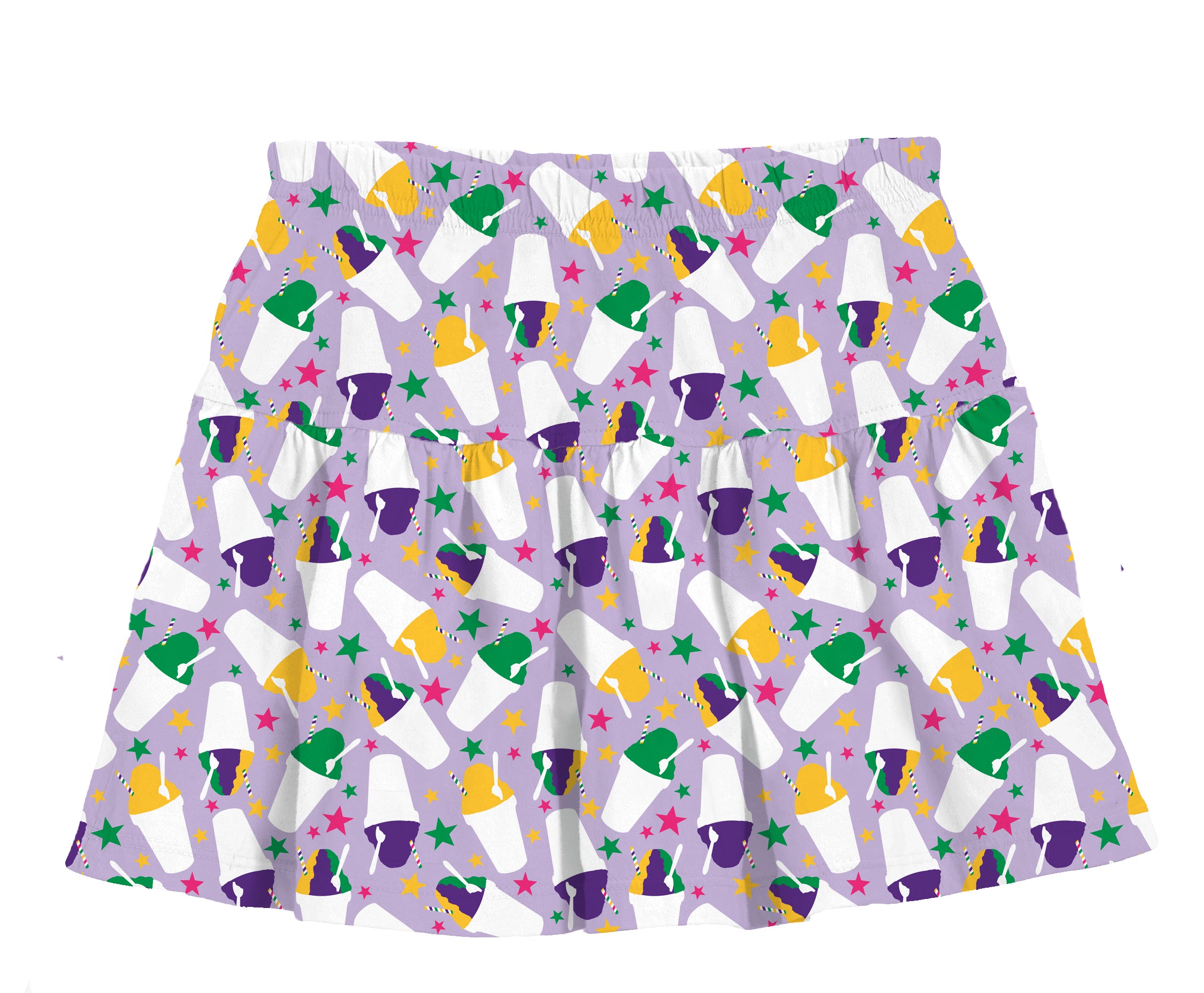 Mardi Gras Sno Cone Skort