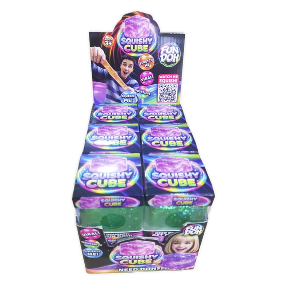Fun Doh Squishy Cube
