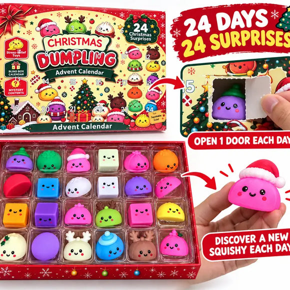 Christmas Dumpling Advent Calendar JuJu's Kids Boutique