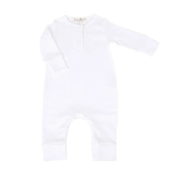 Luna & Arlo Basics Playsuit - Ivory