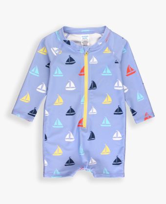 Down By The Bay Boys LS One Piece Rash Guard