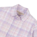 Linen Button Down Shirt - Monet Plaid-2