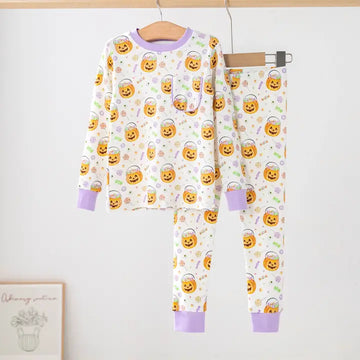No Tricks, Just Treats, Organic Cotton  Pajamas