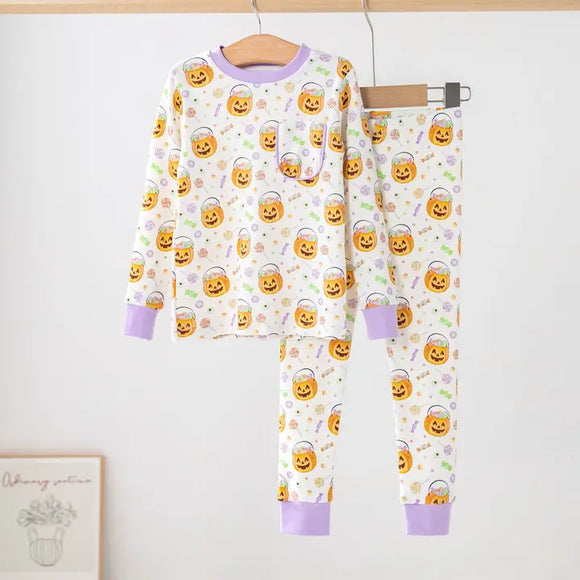 No Tricks, Just Treats, Organic Cotton  Pajamas
