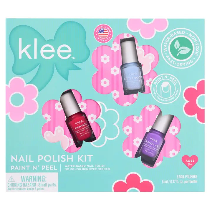 Pixie Flowers Water-Based Nail Polish Set